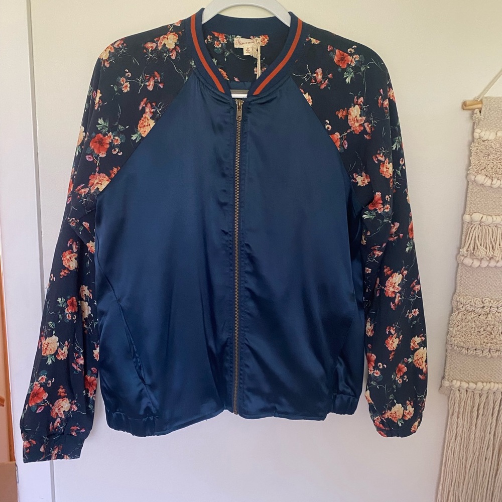 Floral Bomber Jacket (NWT)